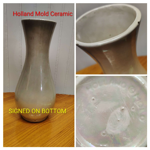 Ceramic vase by Holland Mold Ceramic