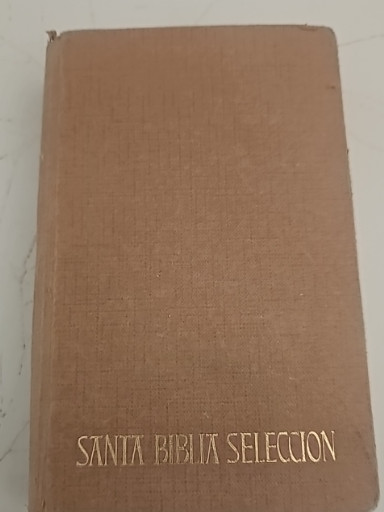 Libro 'Santa Biblia Selección' editado por Alberto Colunga