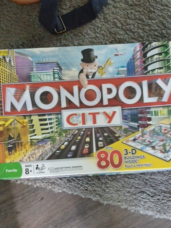 Board game 'Monopoly City' by Hasbro