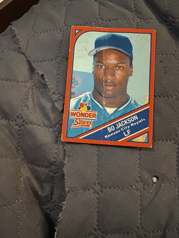 1990 Wonder Bread Stars Bo Jackson baseball card