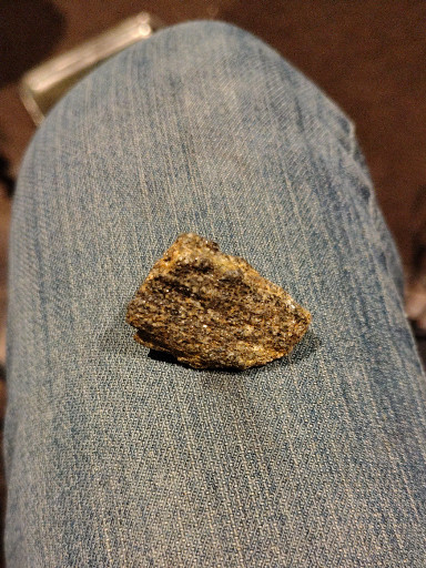 Natural rough garnet crystal specimen