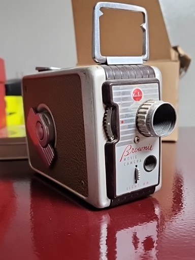 Kodak Brownie 8mm movie camera with Cine Ektanon f/2.7 13mm lens