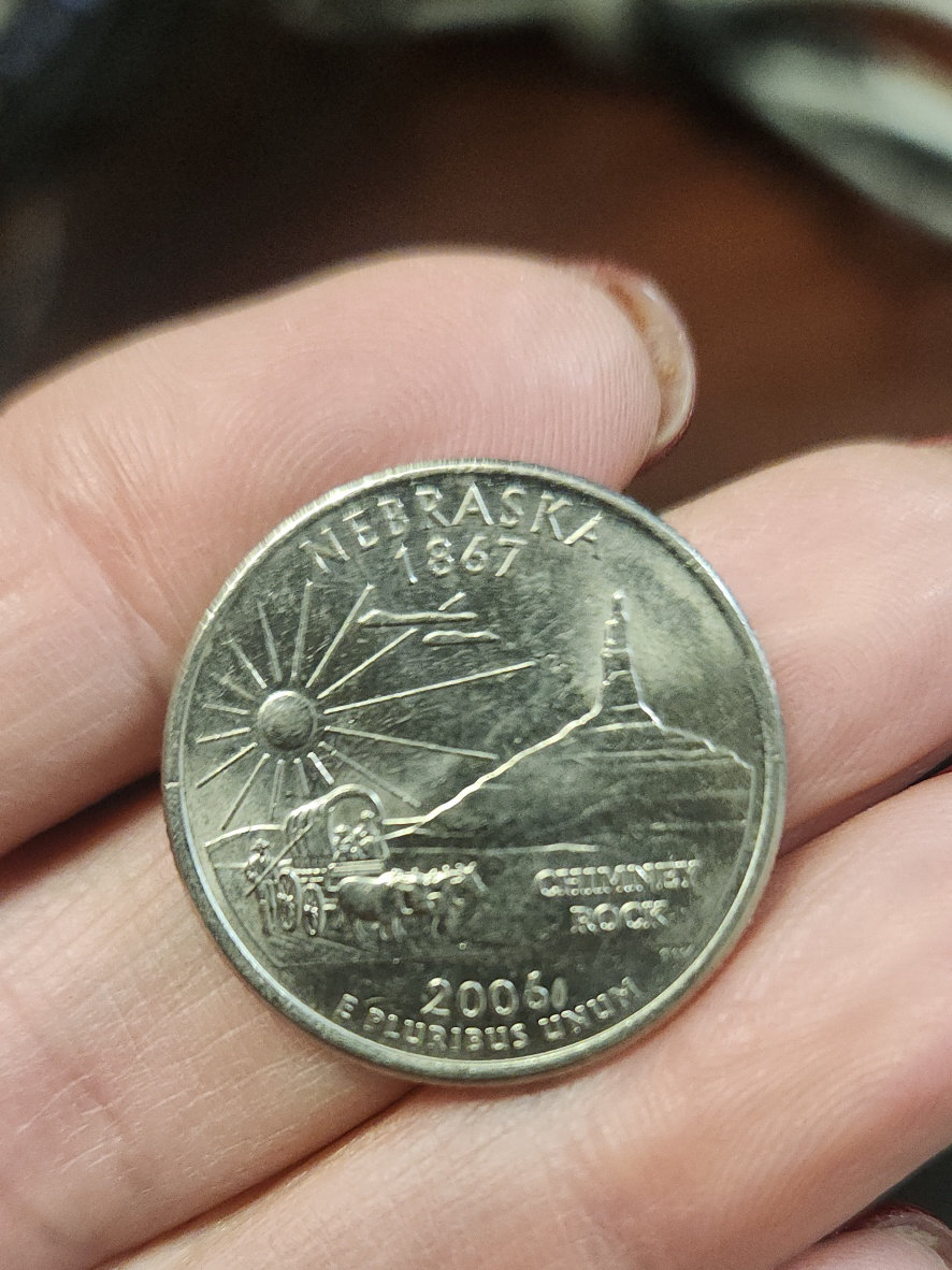 2006 Nebraska State Quarter coin
