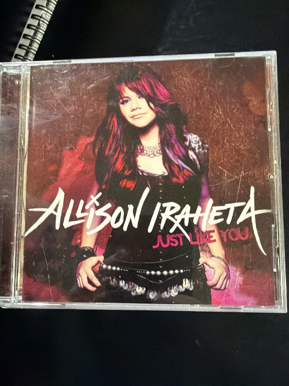 CD album titled 'Just Like You' by Allison Iraheta