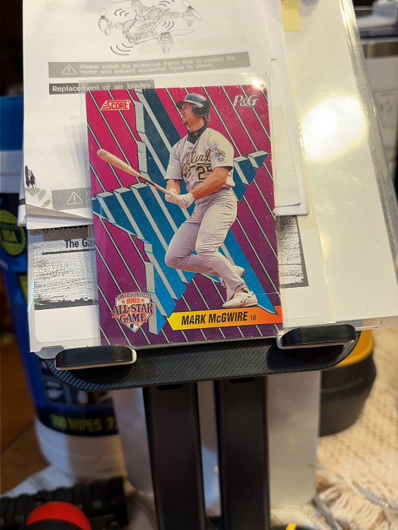 1992 Score P&G All-Star Game baseball card featuring Mark McGwire #2