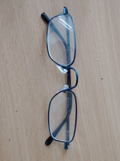 Metallbrille 'Filtral +3' mit rechteckigem Rahmen, Lesehilfe mit Blaulichtfilter