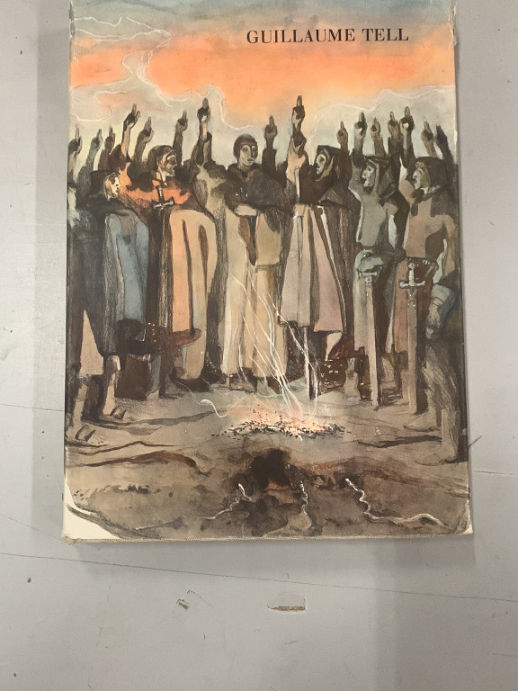 Livre illustré 'Guillaume Tell' publié par les Éditions Silva