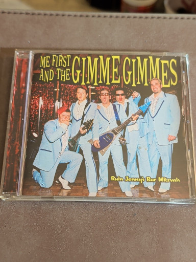 CD album titled 'Ruin Jonny's Bar Mitzvah' by Me First and the Gimme Gimmes