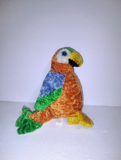Plush parrot toy by Four Star International