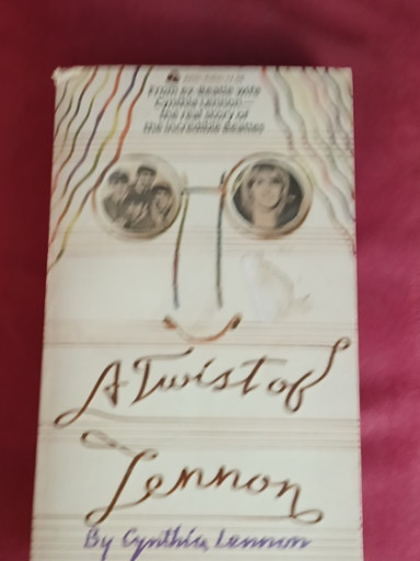 Paperback book titled 'A Twist of Lennon' by Cynthia Lennon