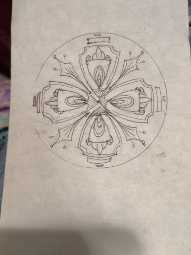 Engraving from 'Primer of Design' by Charles Rhinehart