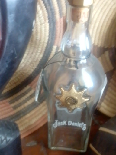 Glass commemorative bottle titled 'Jack Daniel's 1954 Gold Medal Series' by Jack Daniel Distillery