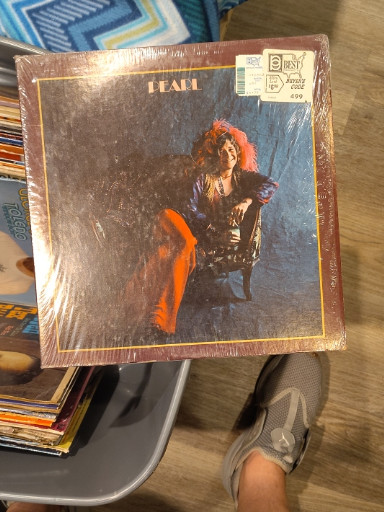 Vinyl LP album 'Pearl' by Janis Joplin