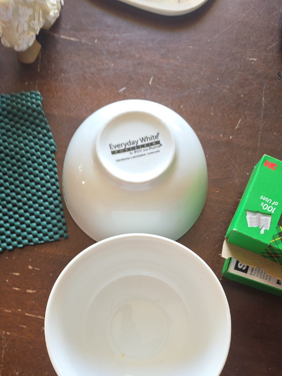 Porcelain bowl from 'Everyday White' collection by Fitz & Floyd