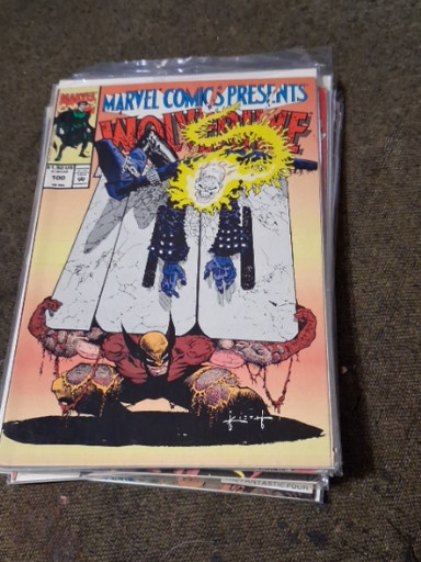Comic book titled 'Marvel Comics Presents #100' published by Marvel Comics