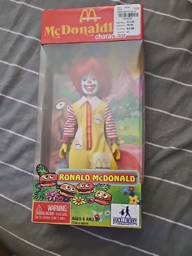Ronald McDonald action figure by Huckleberry Toys
