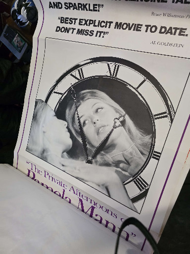 Original 1974 movie poster for 'The Private Afternoons of Pamela Mann'