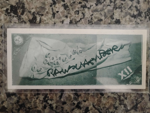 Printed 'Art Cash' note by Robert Rauschenberg and others