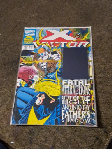 Marvel Comics 'X-Factor' #92 with hologram cover, published July 1993