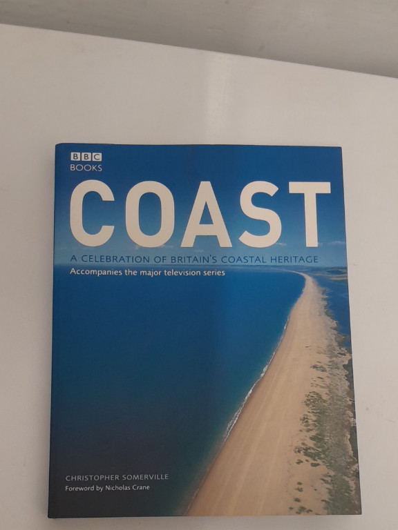 Book titled 'Coast: A Celebration of Britain's Coastal Heritage' by Christopher Somerville