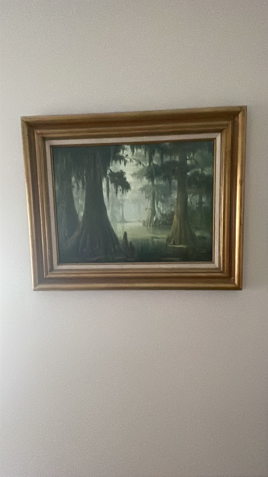 Print titled 'Cypress Mist' by Dalhart Windberg