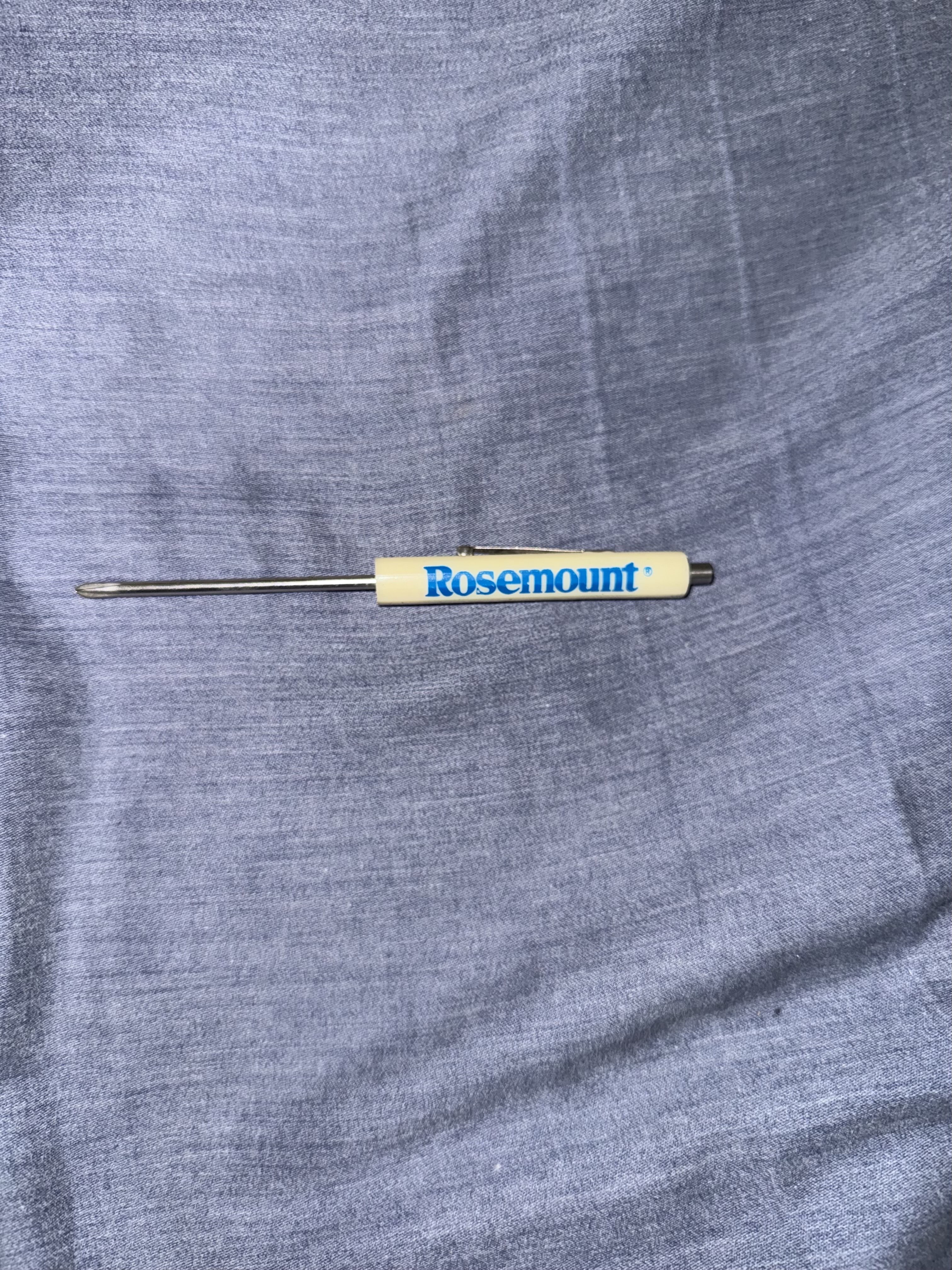 Promotional screwdriver tool by Rosemount