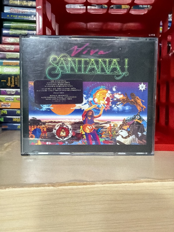 Double CD compilation titled 'Viva Santana!' by Santana