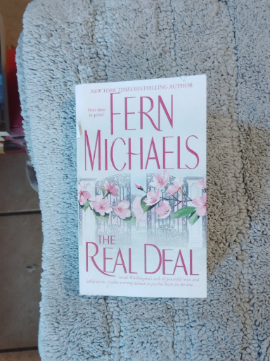 Hardcover book titled 'The Real Deal' by Fern Michaels