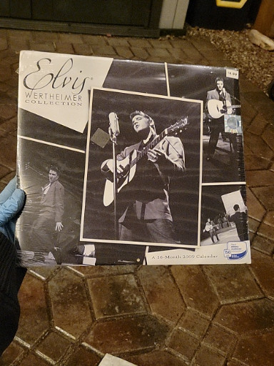 Elvis Presley 16-Month 2008 Calendar 'The Wertheimer Collection'