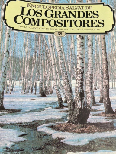 Enciclopedia Salvat de Los Grandes Compositores, Volumen 68, publicada por Editorial Salvat