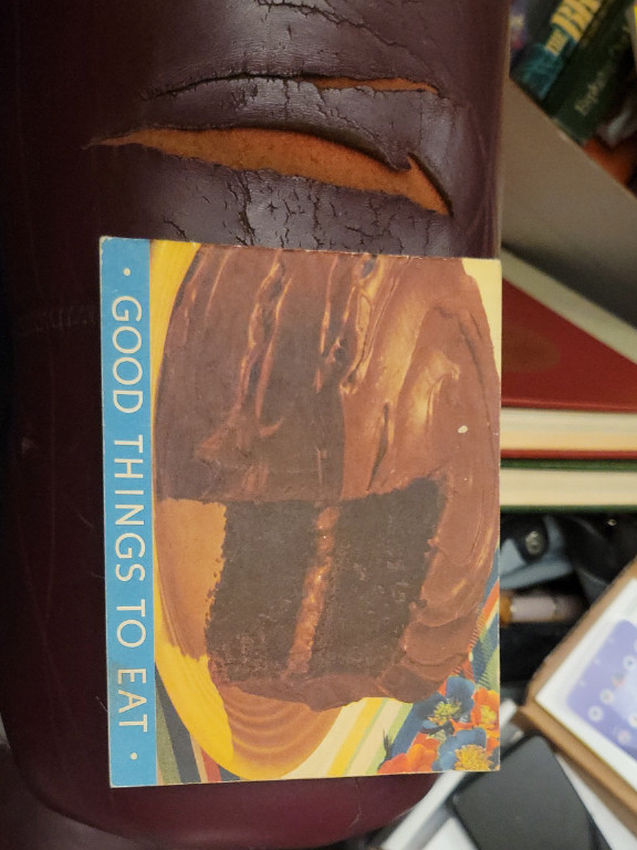 Vintage cookbook titled 'Good Things to Eat' by Martha Lee Anderson