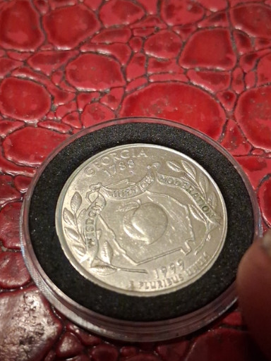 1999-P Georgia State Quarter with potential DDO (Doubled Die Obverse)