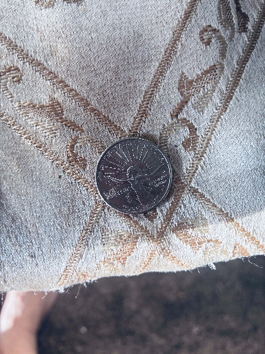 2022-D Maya Angelou Quarter with possible mint error