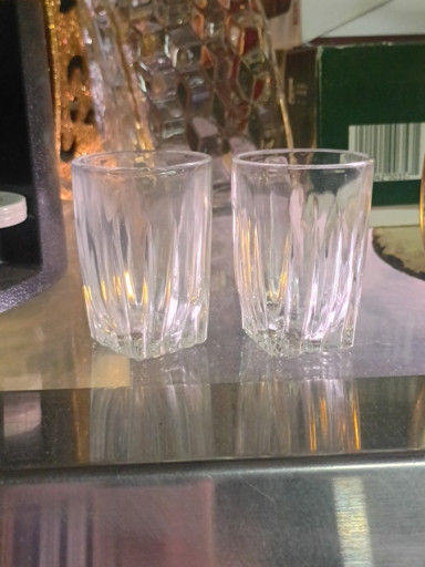 Federal Glass 'Park Avenue' clear pressed glass tumblers