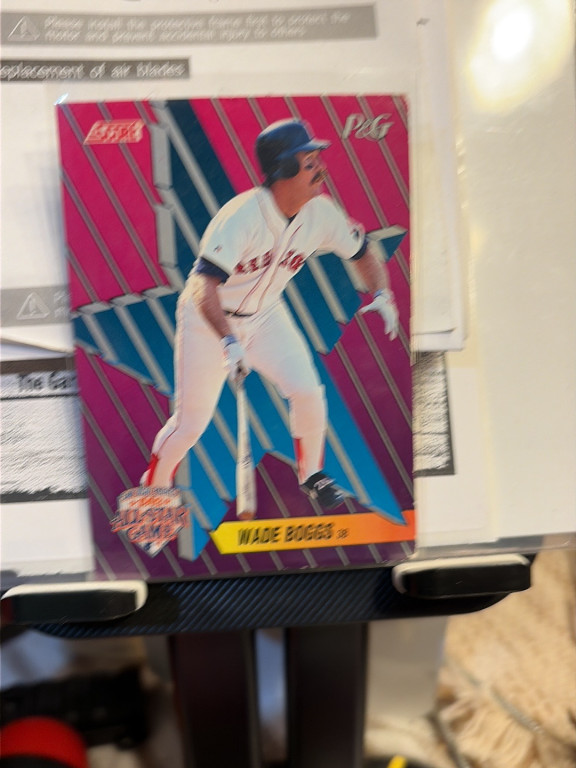 1992 Score Proctor & Gamble All-Star Game baseball card featuring Wade Boggs