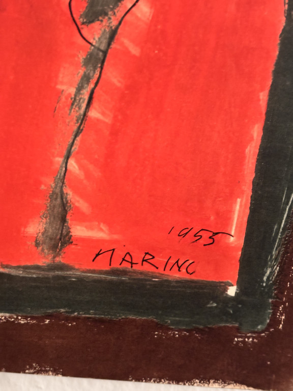 Farblithografie 'Le Cavalier' von Marino Marini