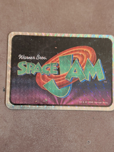 Warner Bros. 'Space Jam' promotional sticker from 1996