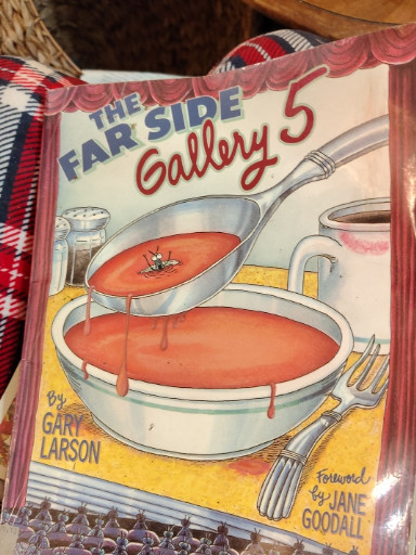 Paperback book titled 'The Far Side Gallery 5' by Gary Larson