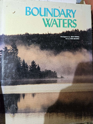 Photography book titled 'Boundary Waters' by Jerry Stebbins with David Olesen