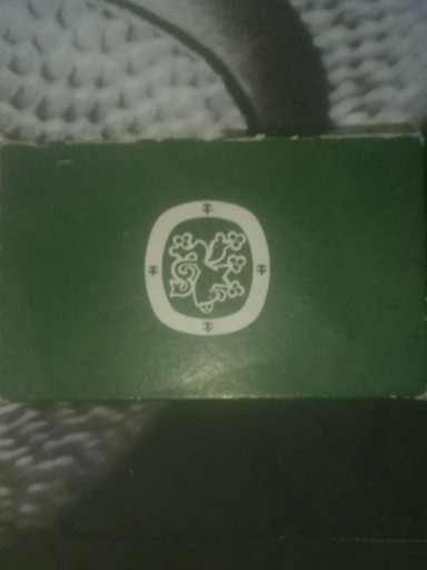 Vintage wooden board game, likely 'Nine Men's Morris' or 'The Mill Game'