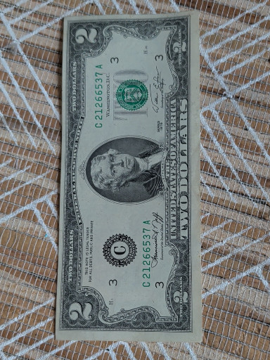 United States $2 Federal Reserve Note