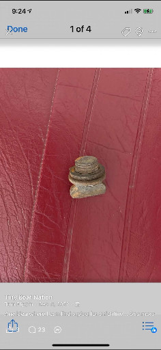 Ridge Line boat drain plug