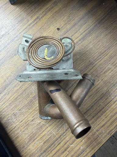 Brass and steel automotive heater control valve from 19 62 Buick Skylark brand new American vehicle