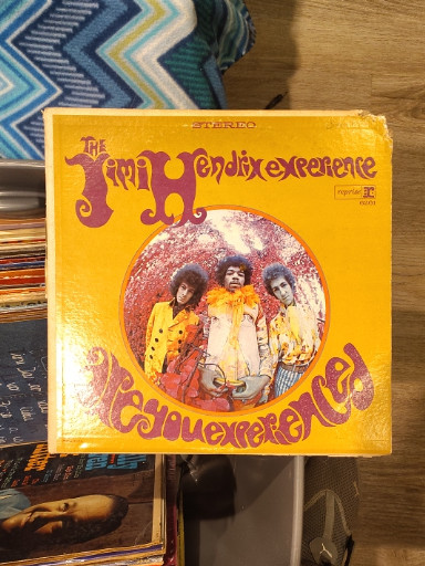 Vinyl LP album 'Are You Experienced' by The Jimi Hendrix Experience