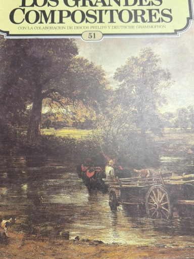 Fascículo número 51 de la colección 'Los Grandes Compositores' publicada por Salvat