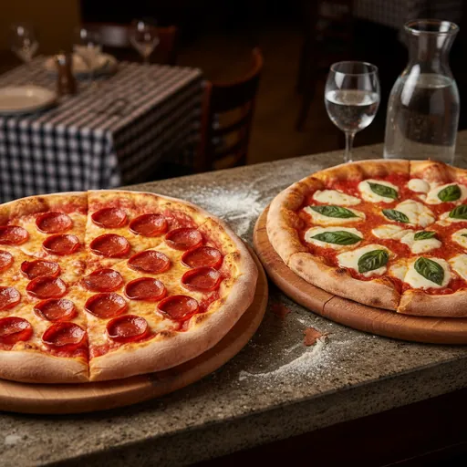 Two 16 inch Pizzas One Topping Each