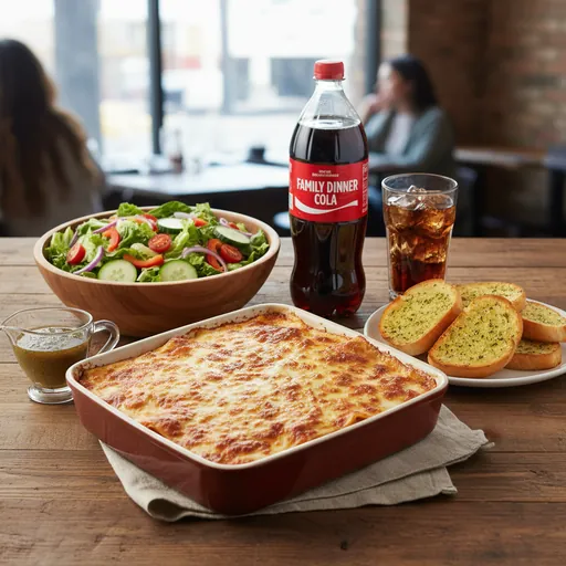 Family Lasagna with Cheese