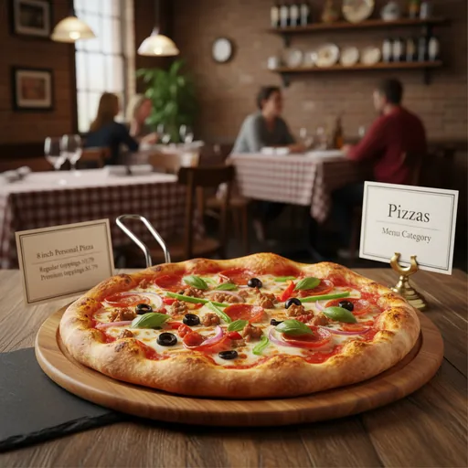 8 inch Personal Pizza