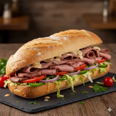 2 Meat Sub - Large