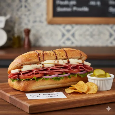 3 Meat Sub - Small